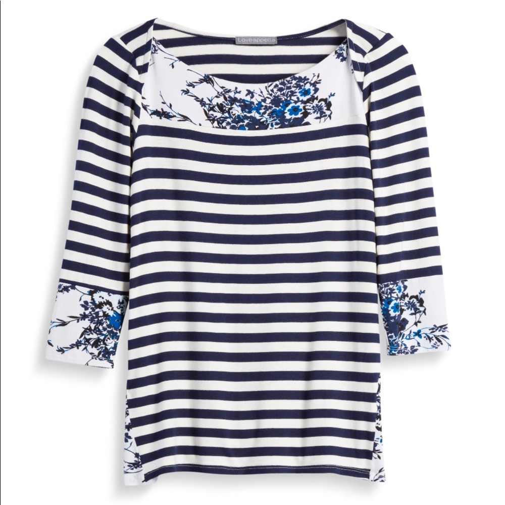 Loveappella Floral Blouse